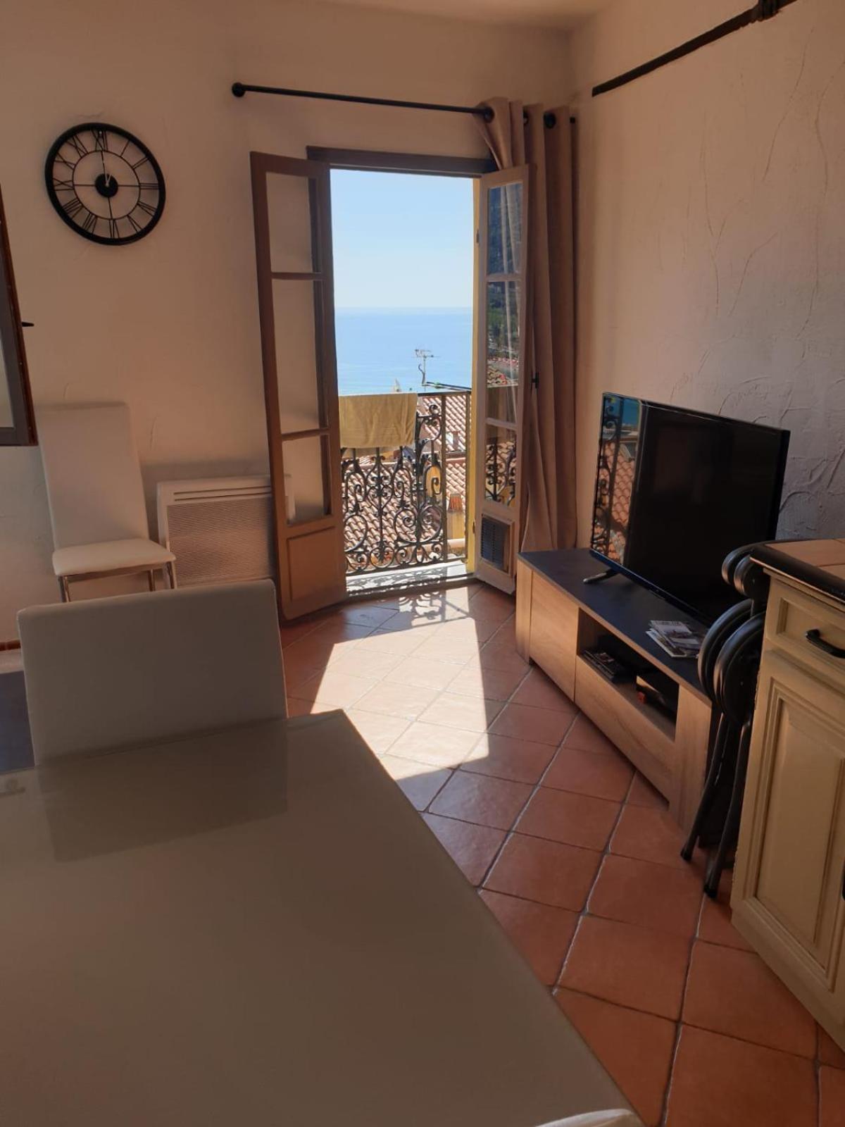 Duplex Vue Mer 50M De La Plage Des Sablettes マントン エクステリア 写真